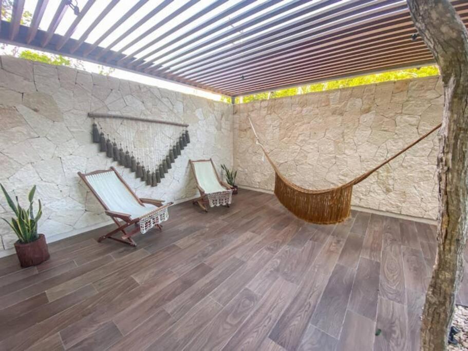 Suit Next To The Common Top Roof Exclusive Building Kingsize Bed 2 Super Pools, Gym, Grill Тулум Екстериор снимка